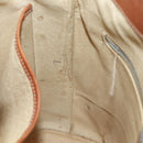 CELINE Macadam Canvas Shoulder Bag PVC Leather Brown Gold Auth 86174-20