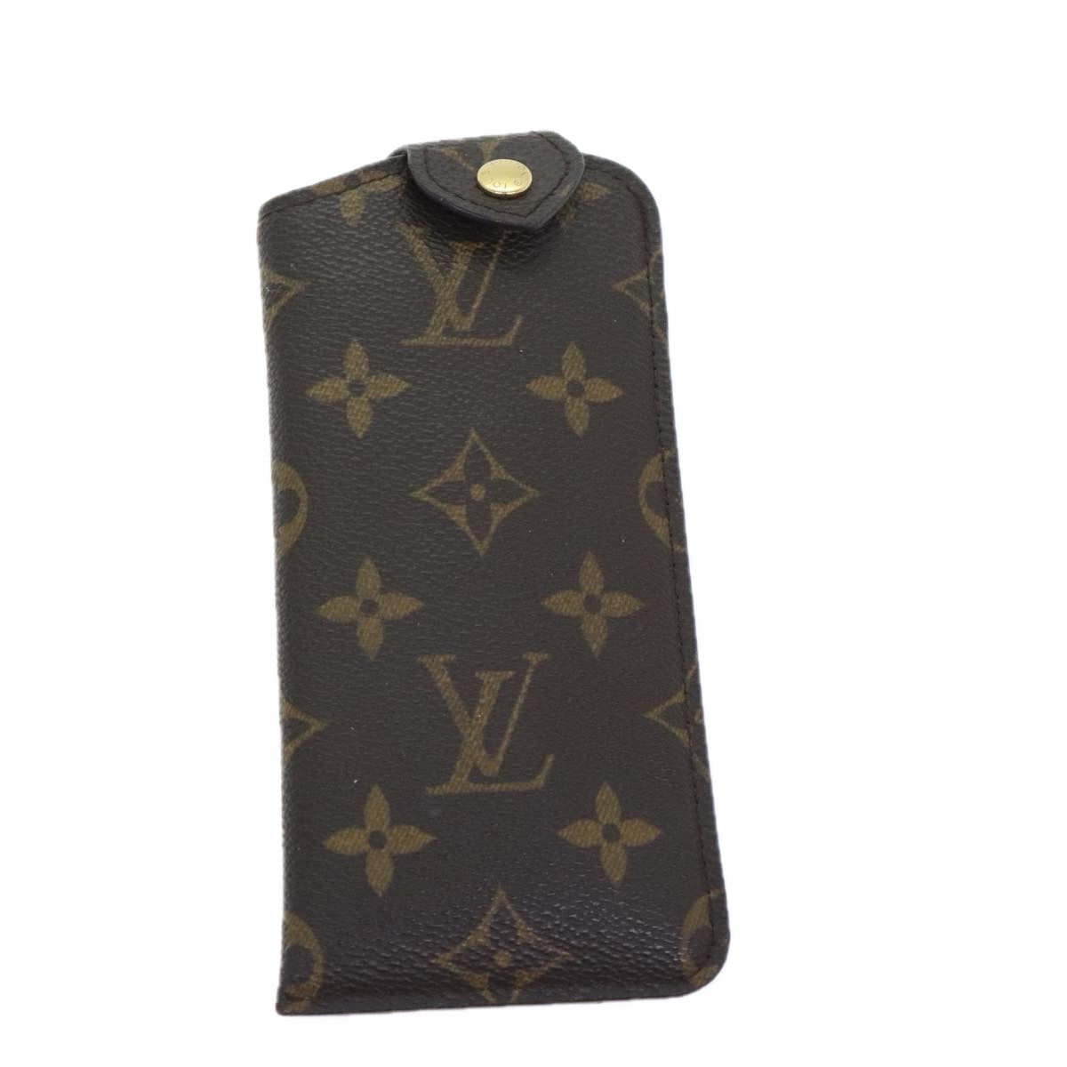 LOUIS VUITTON Monogram Etui Lunette PM Glasses Case M66545 LV Auth 86194