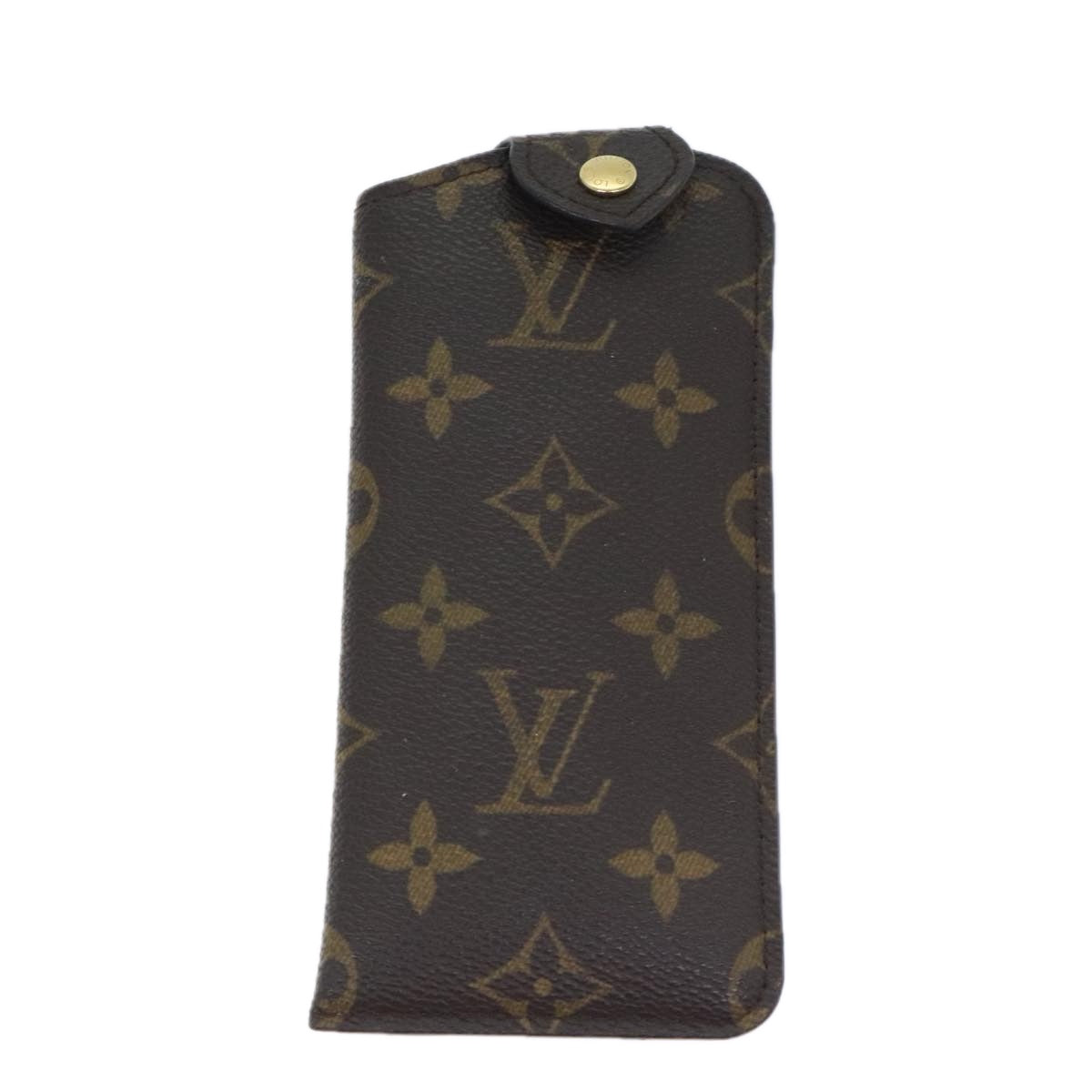 LOUIS VUITTON Monogram Etui Lunette PM Glasses Case M66545 LV Auth 86194