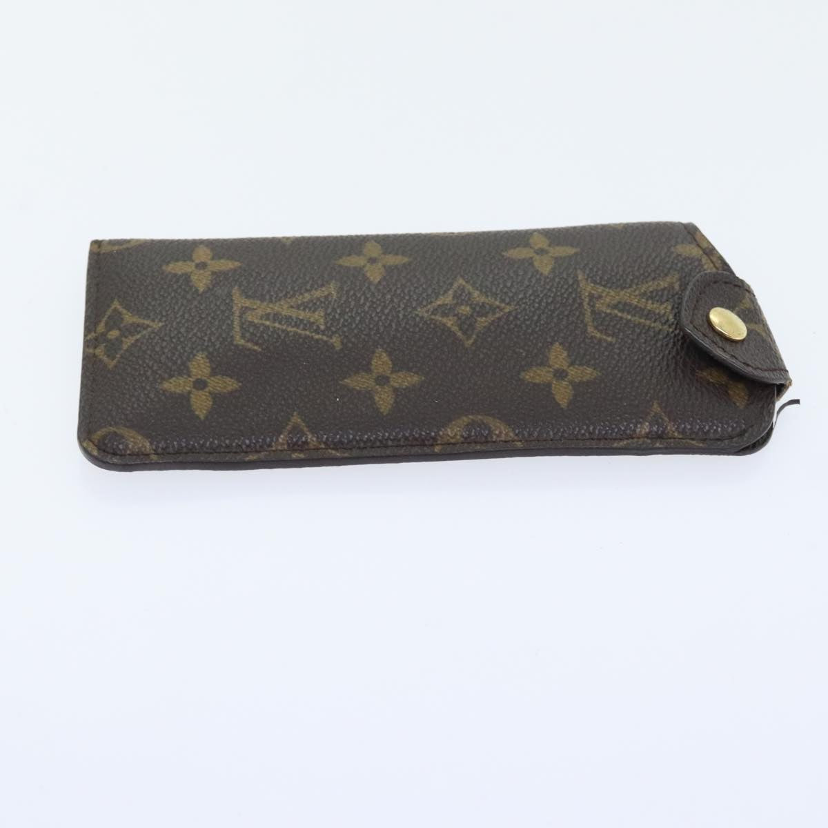 LOUIS VUITTON Monogram Etui Lunette PM Glasses Case M66545 LV Auth 86194