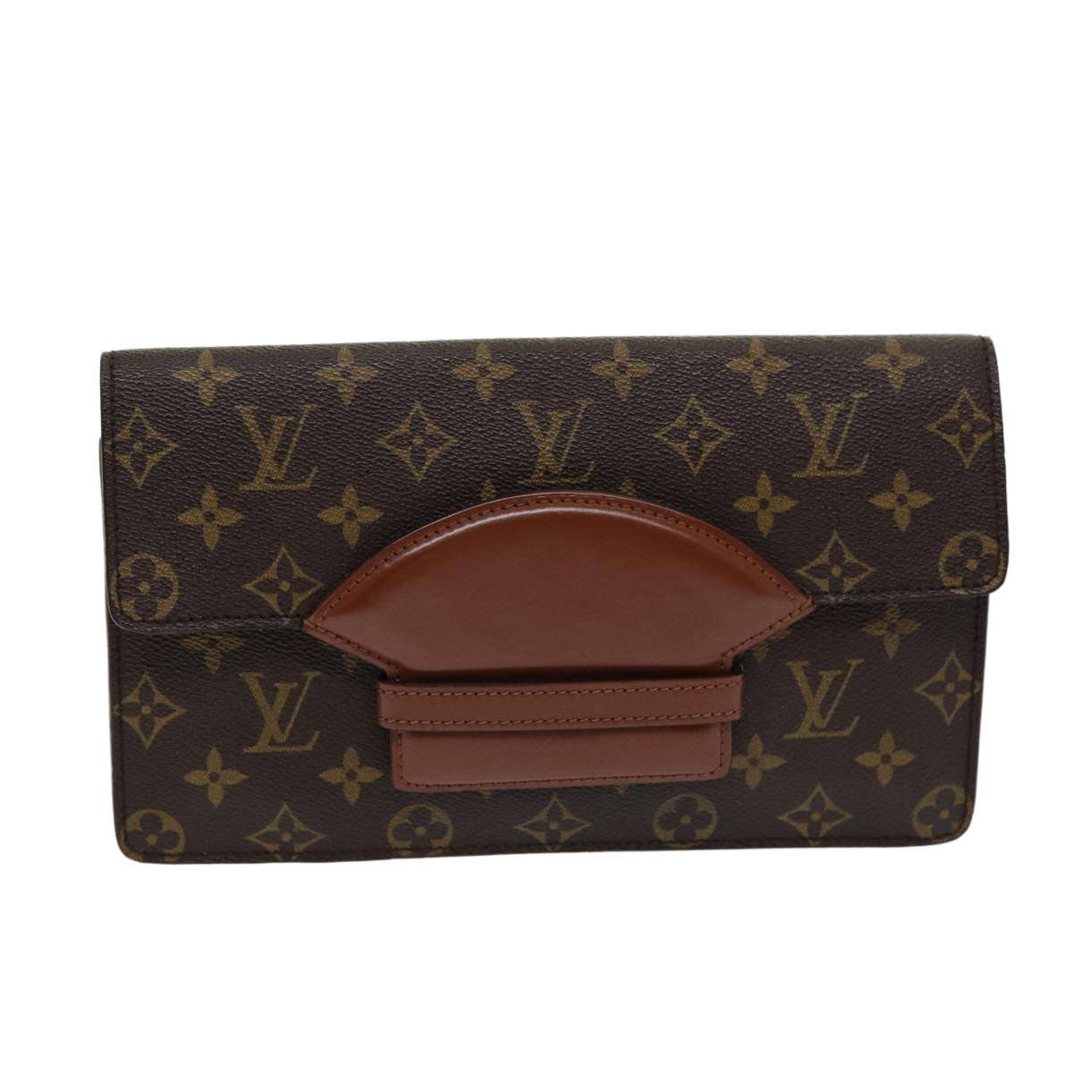 LOUIS VUITTON Monogram Chaillot Clutch Bag M51786 LV Auth 86210