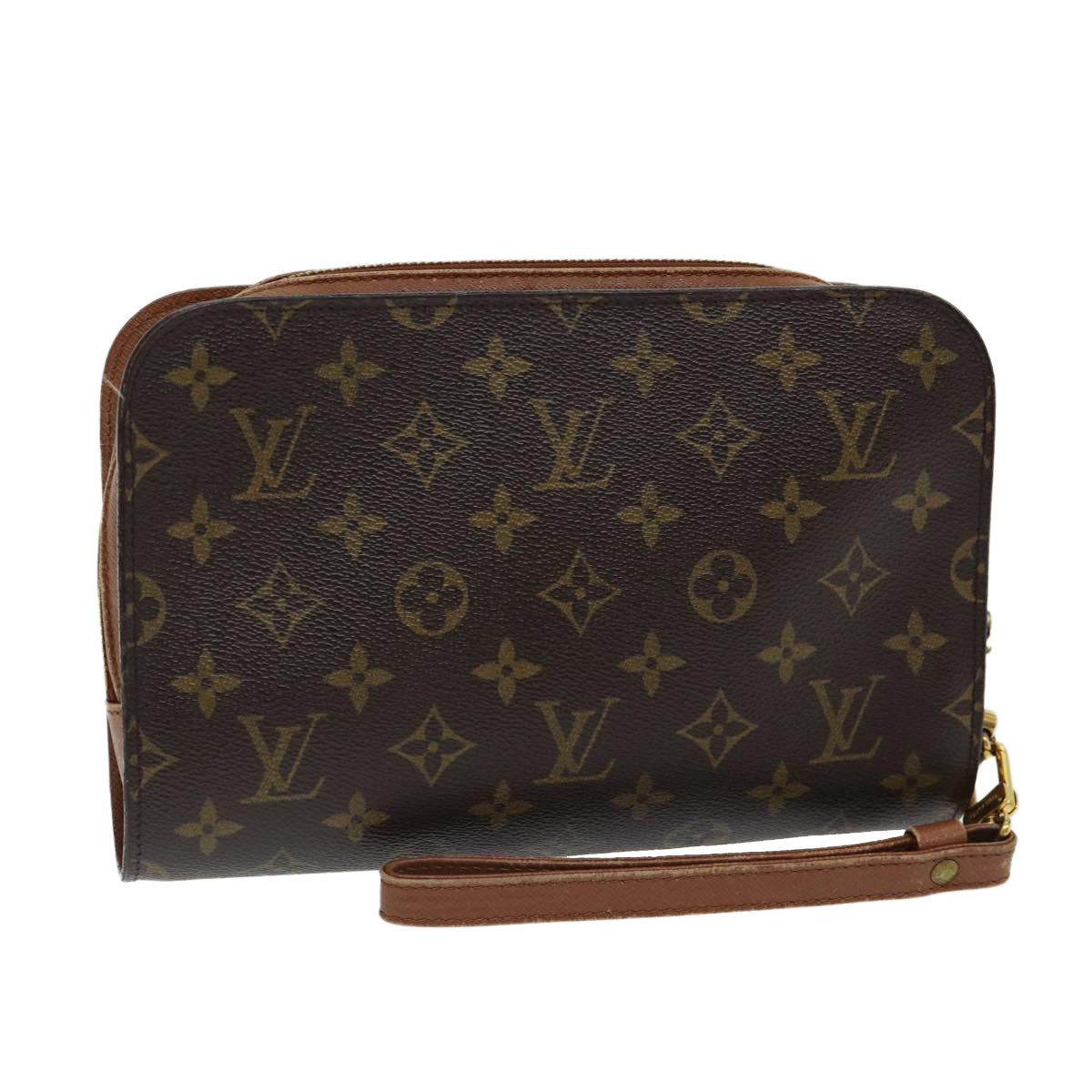 LOUIS VUITTON Monogram Orsay Clutch Bag M51790 LV Auth 86211