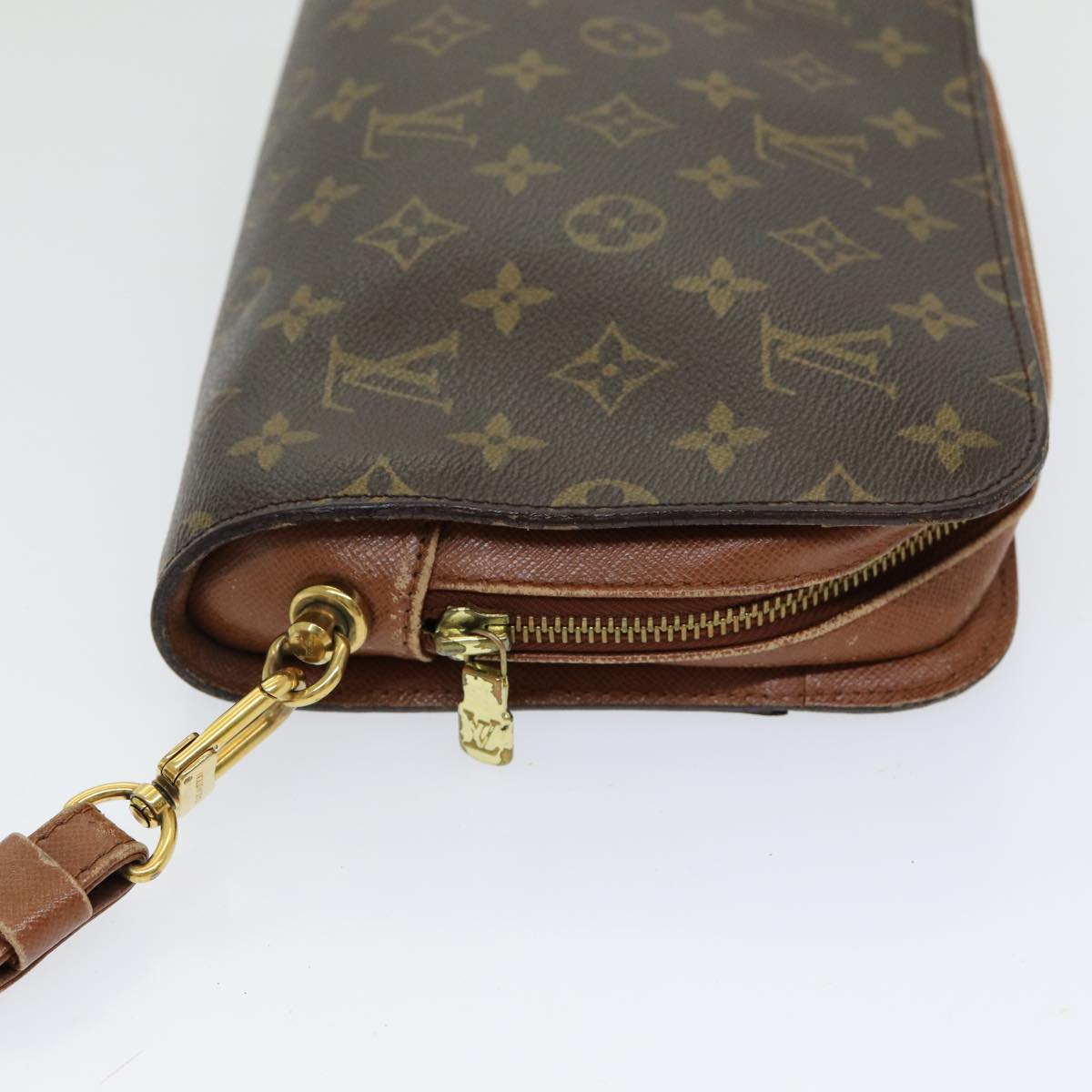 LOUIS VUITTON Monogram Orsay Clutch Bag M51790 LV Auth 86211