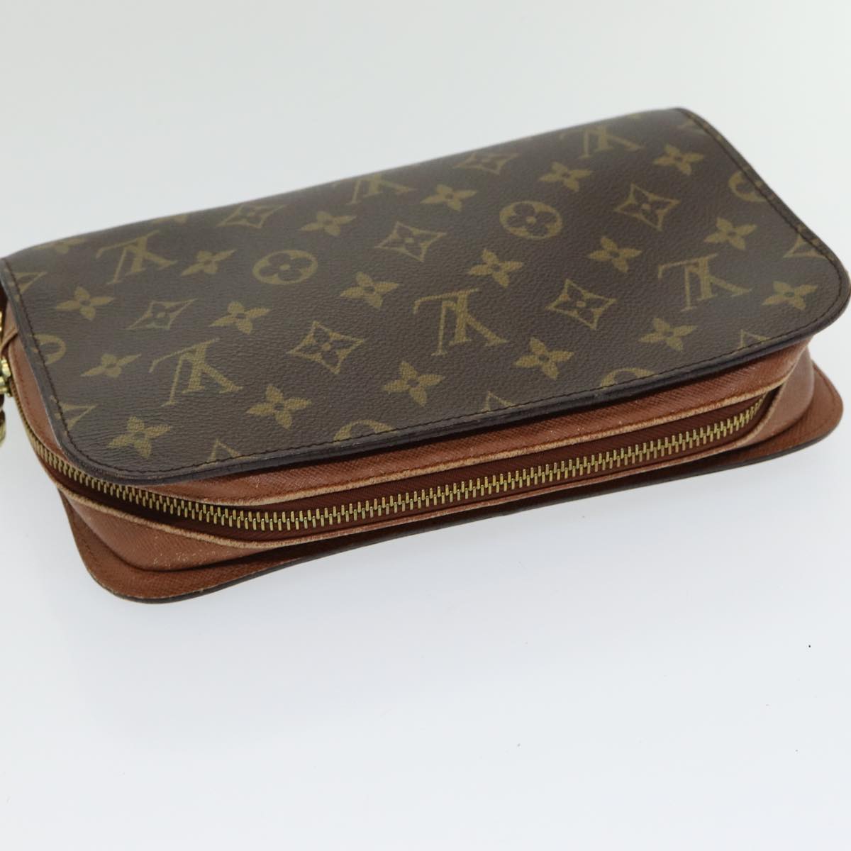 LOUIS VUITTON Monogram Orsay Clutch Bag M51790 LV Auth 86211