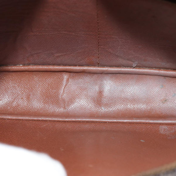 LOUIS VUITTON Monogram Compiegne 28 Clutch Tasche M51845 LV Auth 86214