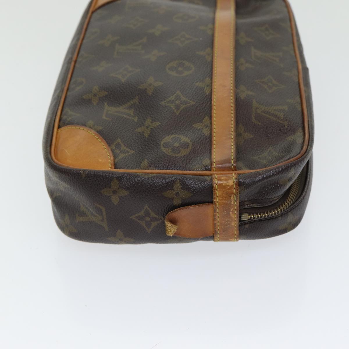 LOUIS VUITTON Monogram Compiegne 28 Clutch Bag M51845 LV Auth 86214