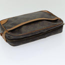 LOUIS VUITTON Monogram Compiegne 28 Clutch Tasche M51845 LV Auth 86214-6