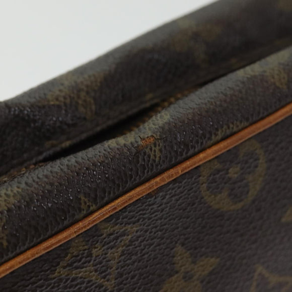 LOUIS VUITTON Monogram Compiegne 28 Clutch Tasche M51845 LV Auth 86214