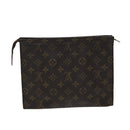LOUIS VUITTON Monogram Poche Toilette 26 Pouch M47542 LV Auth 86222-2