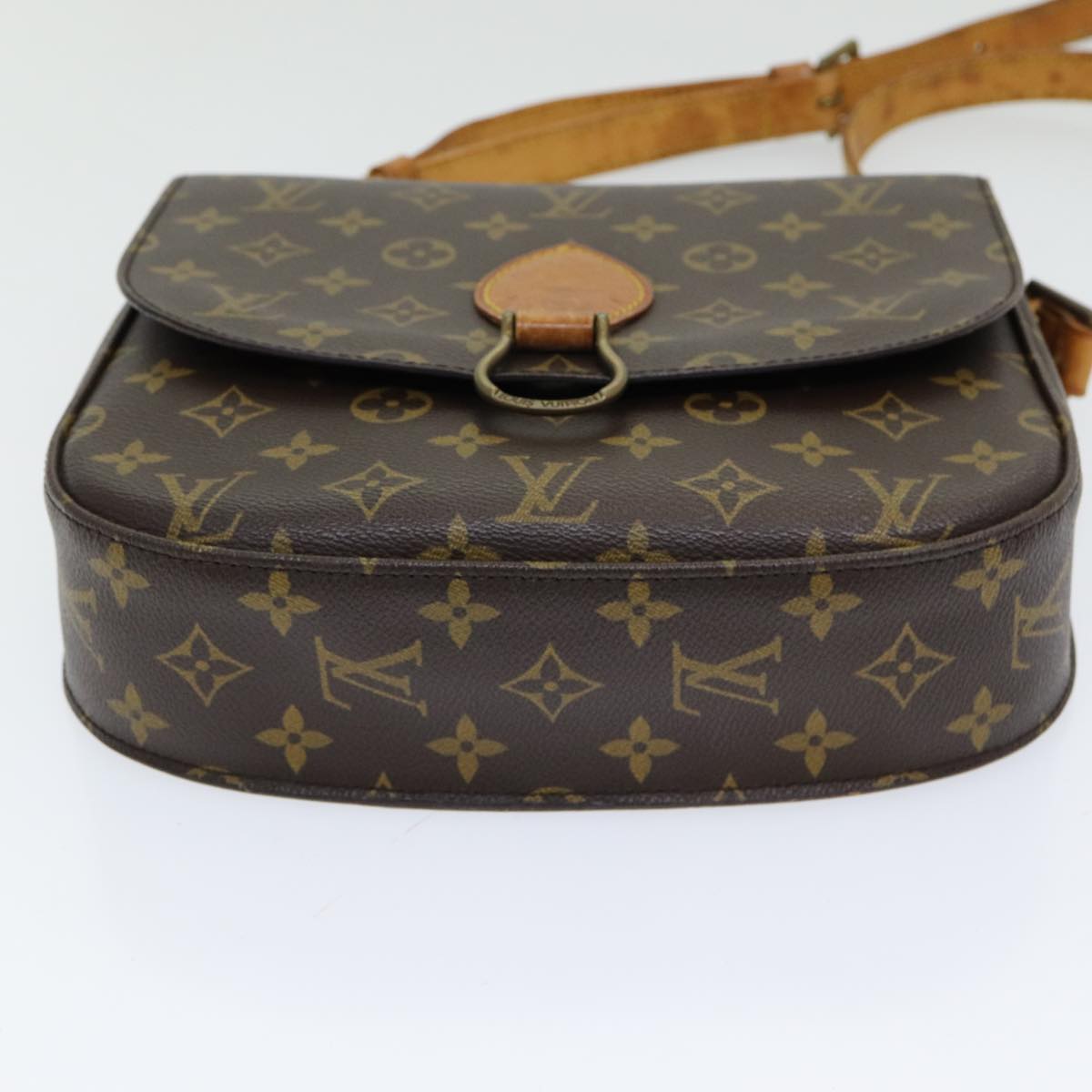 LOUIS VUITTON Monogram Saint Cloud GM Shoulder Bag M51242 LV Auth 86223