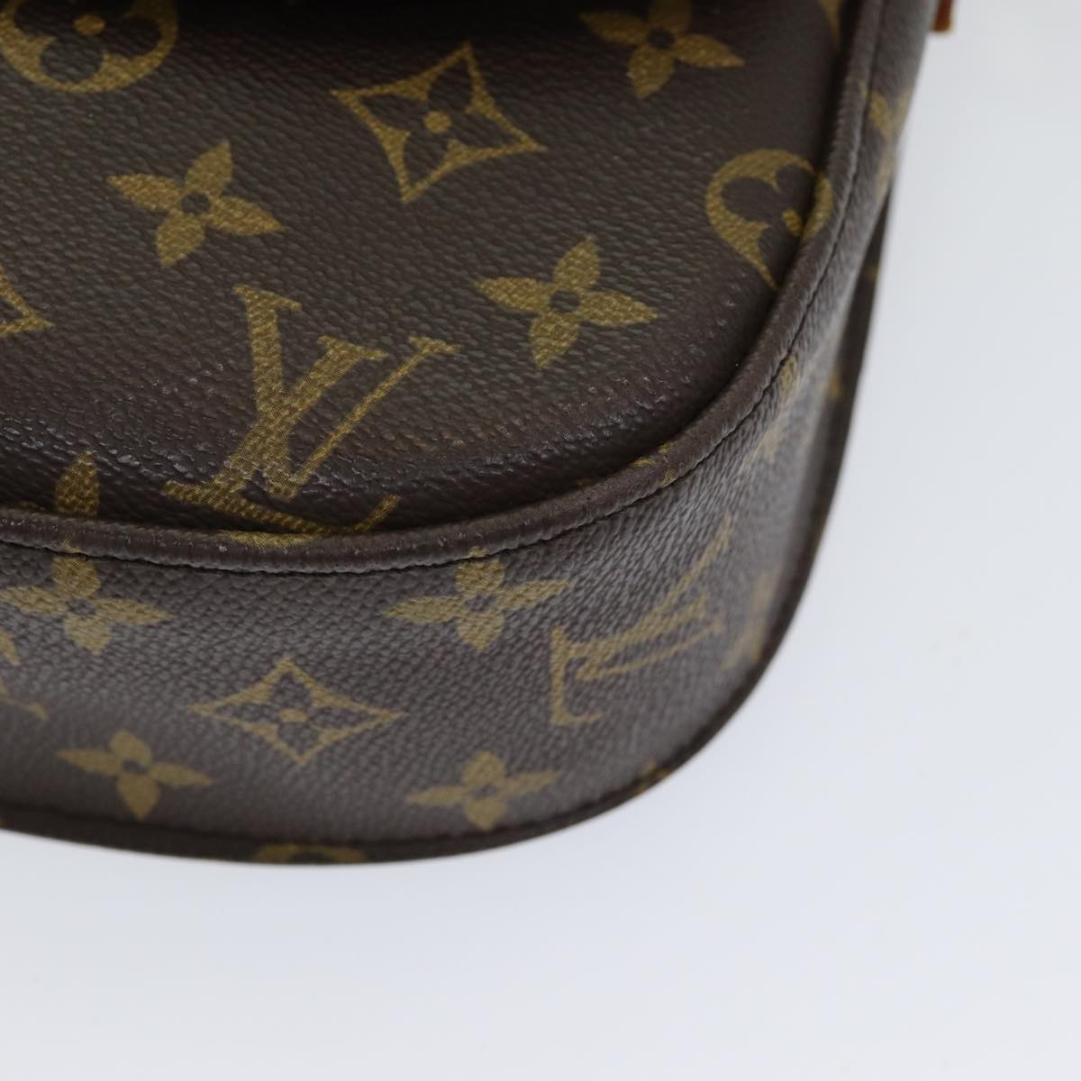 LOUIS VUITTON Monogram Saint Cloud GM Shoulder Bag M51242 LV Auth 86223