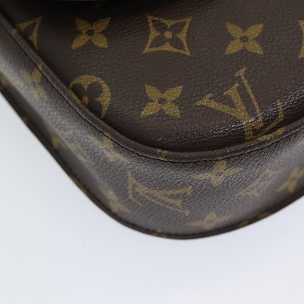 LOUIS VUITTON Monogram Saint Cloud GM Shoulder Bag M51242 LV Auth 86223