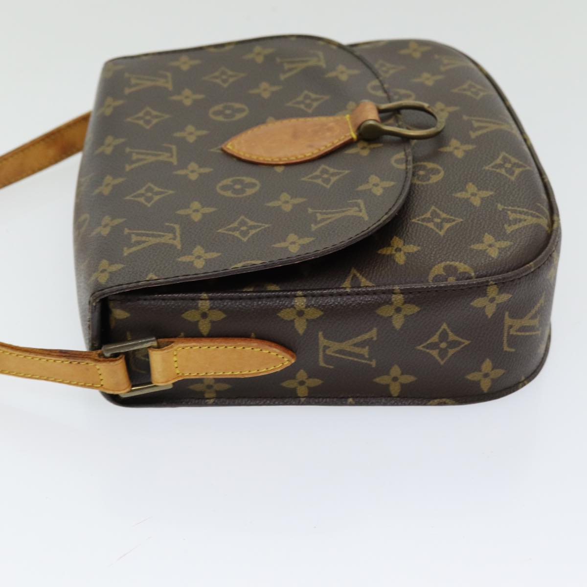 LOUIS VUITTON Monogram Saint Cloud GM Shoulder Bag M51242 LV Auth 86223