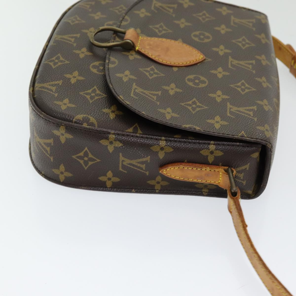 LOUIS VUITTON Monogram Saint Cloud GM Shoulder Bag M51242 LV Auth 86223