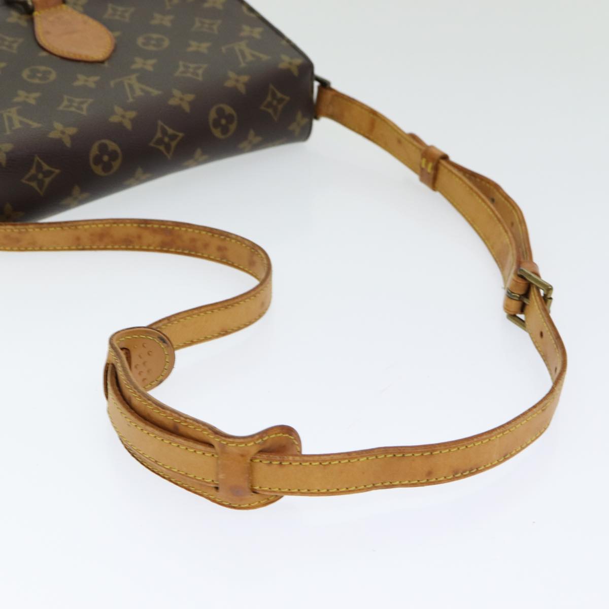 LOUIS VUITTON Monogram Saint Cloud GM Shoulder Bag M51242 LV Auth 86223