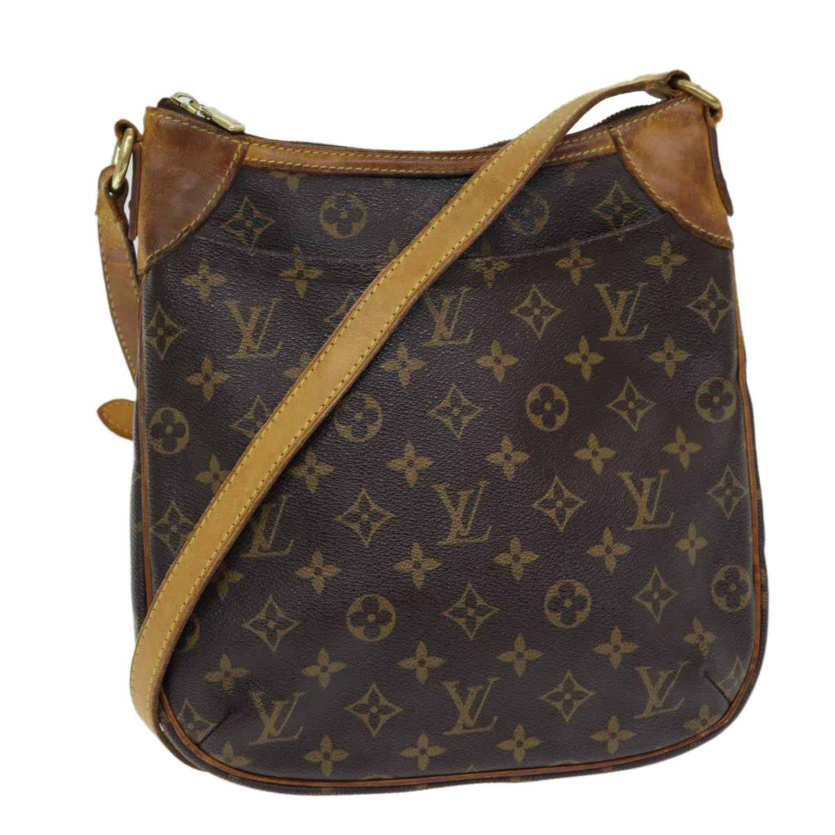 LOUIS VUITTON Monogram Odeon PM Shoulder Bag M56390 LV Auth 86236