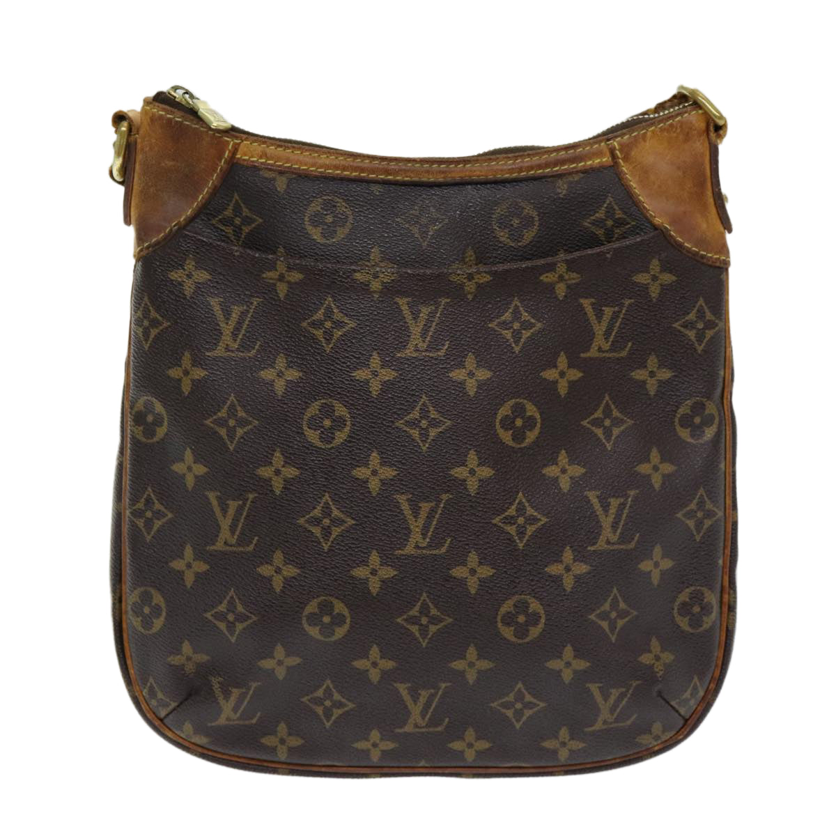 LOUIS VUITTON Monogram Odeon PM Shoulder Bag M56390 LV Auth 86236