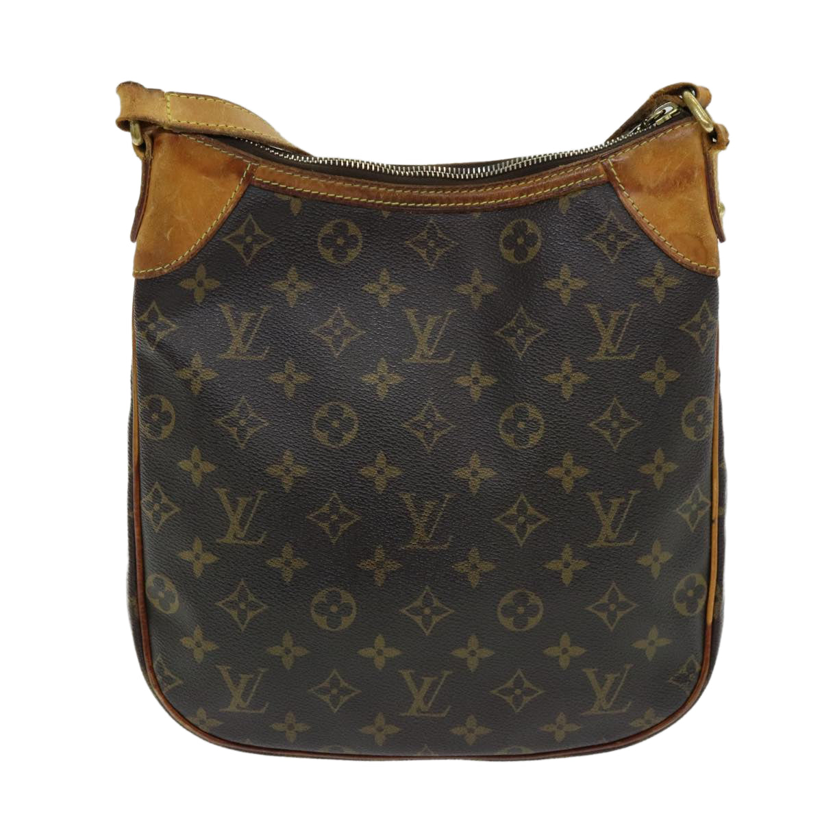 LOUIS VUITTON Monogram Odeon PM Shoulder Bag M56390 LV Auth 86236