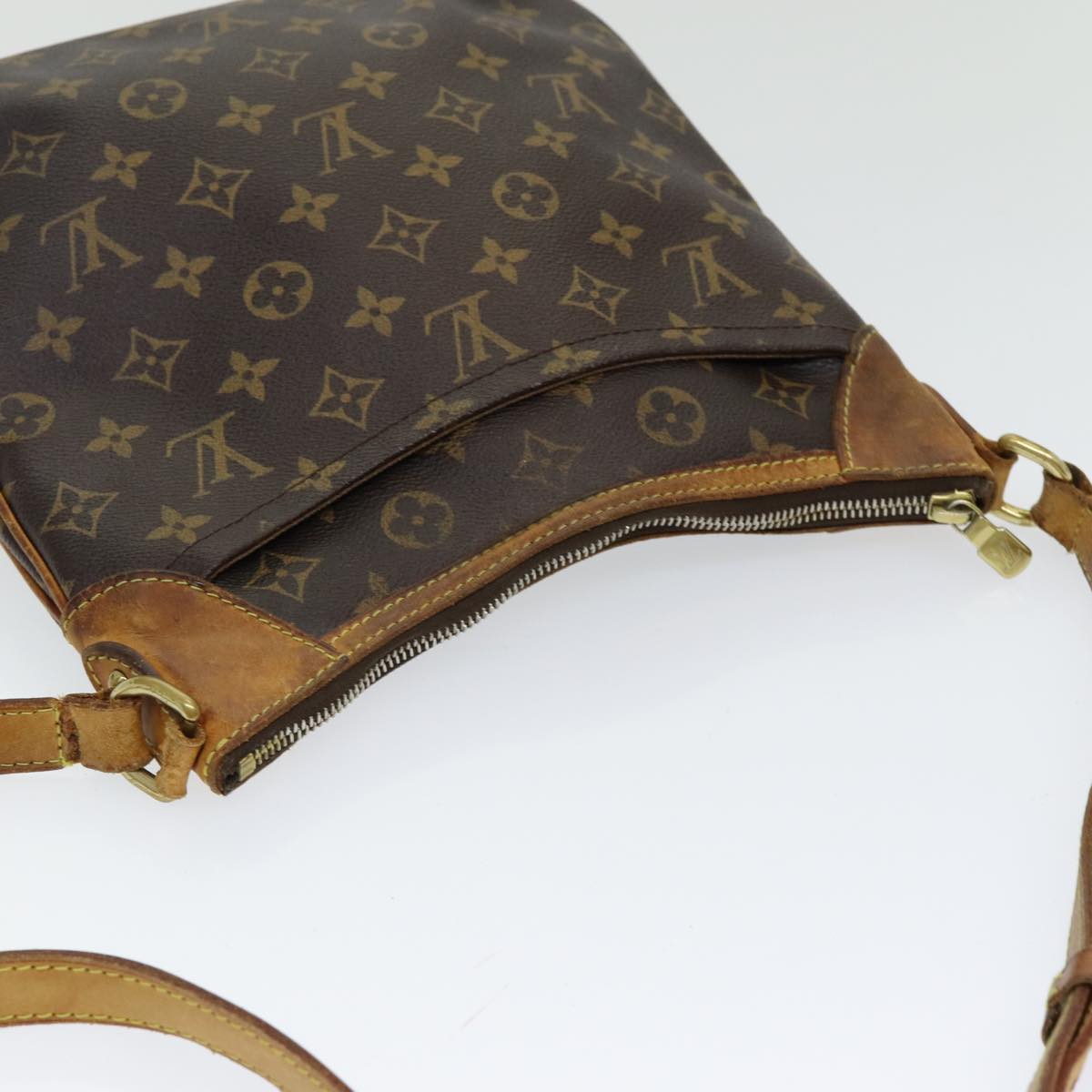 LOUIS VUITTON Monogram Odeon PM Shoulder Bag M56390 LV Auth 86236