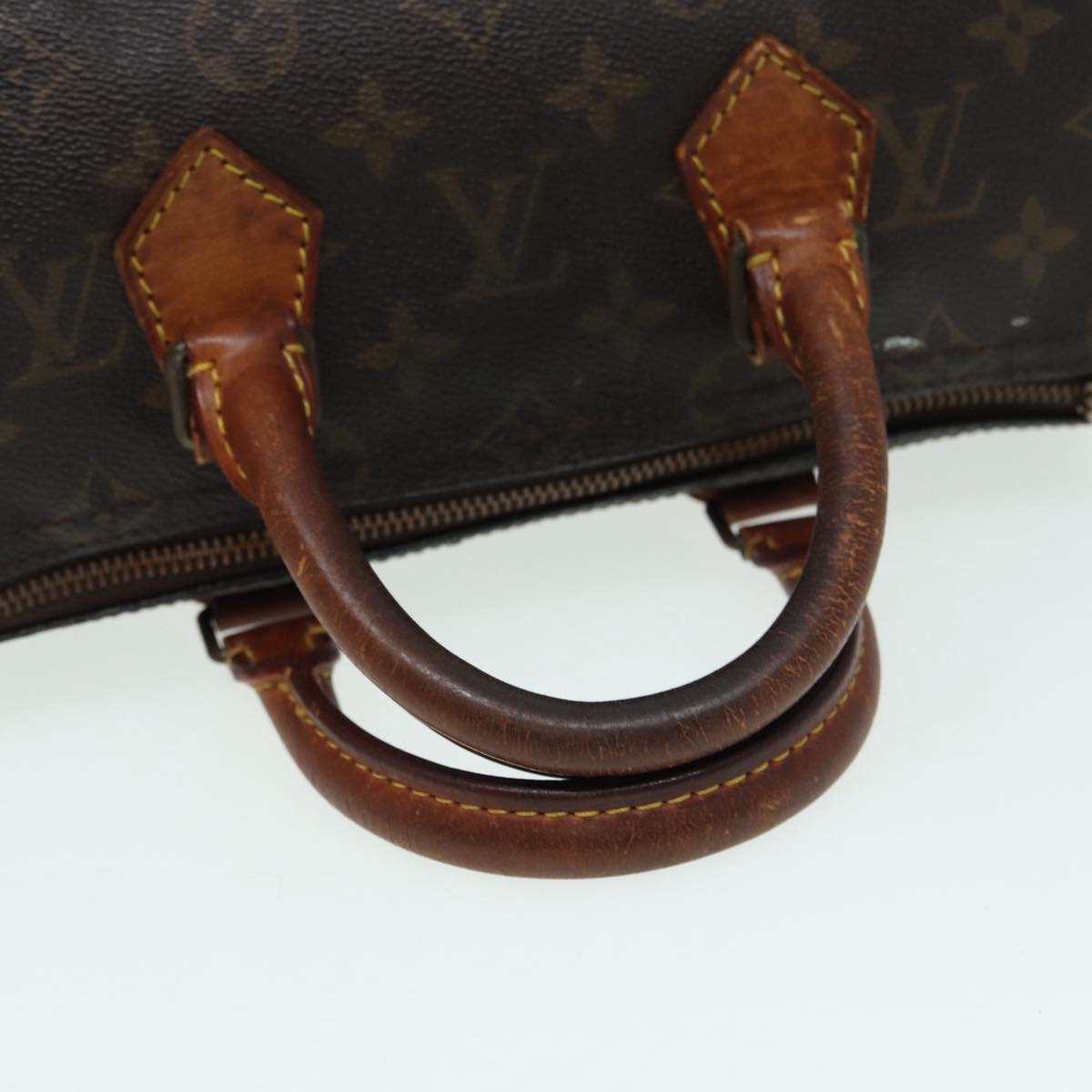 LOUIS VUITTON Monogram Speedy 25 Hand Bag M41528 LV Auth 86244