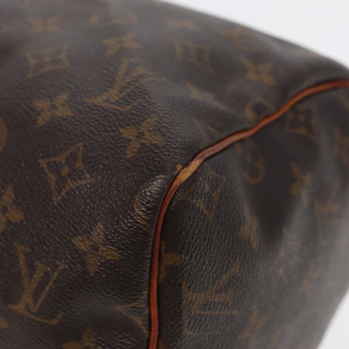 LOUIS VUITTON Monogram Speedy 30 Hand Bag M41526 LV Auth 86246