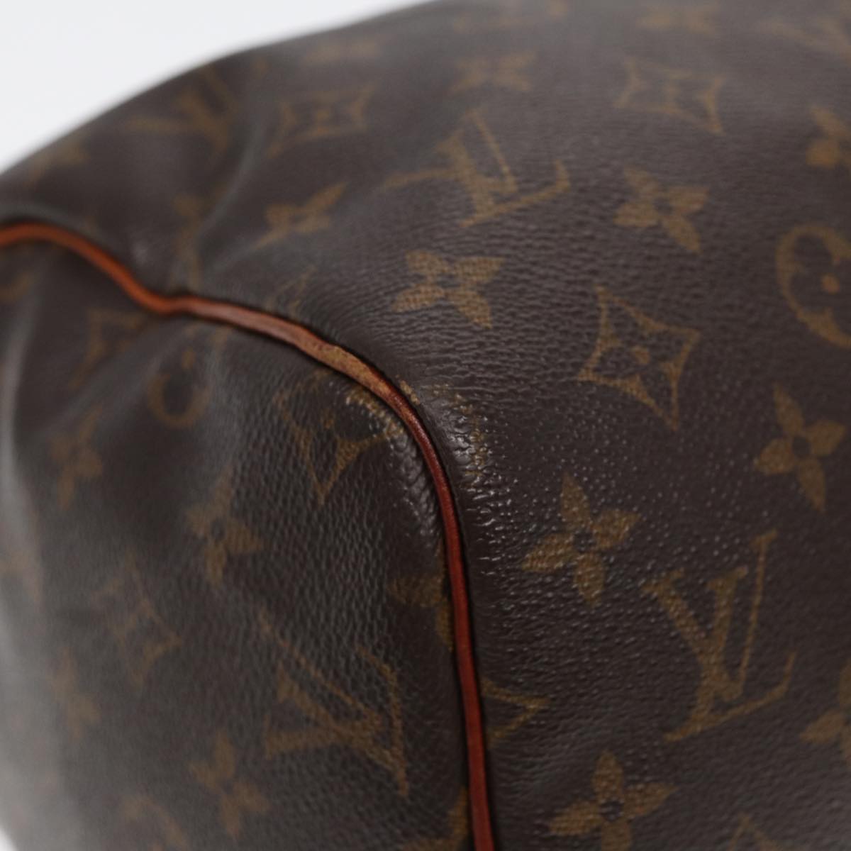 LOUIS VUITTON Monogram Speedy 30 Hand Bag M41526 LV Auth 86246