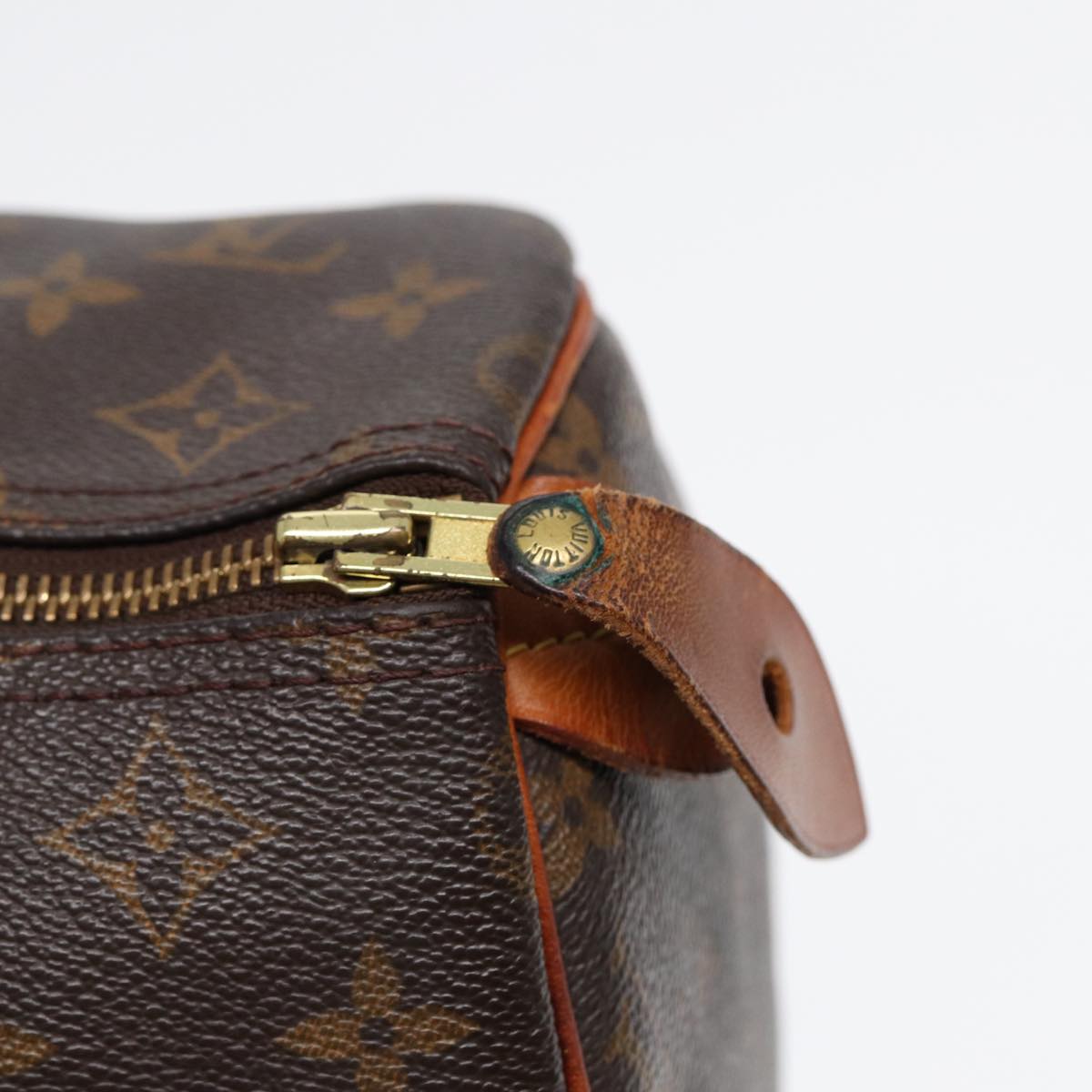 LOUIS VUITTON Monogram Speedy 30 Hand Bag M41526 LV Auth 86246