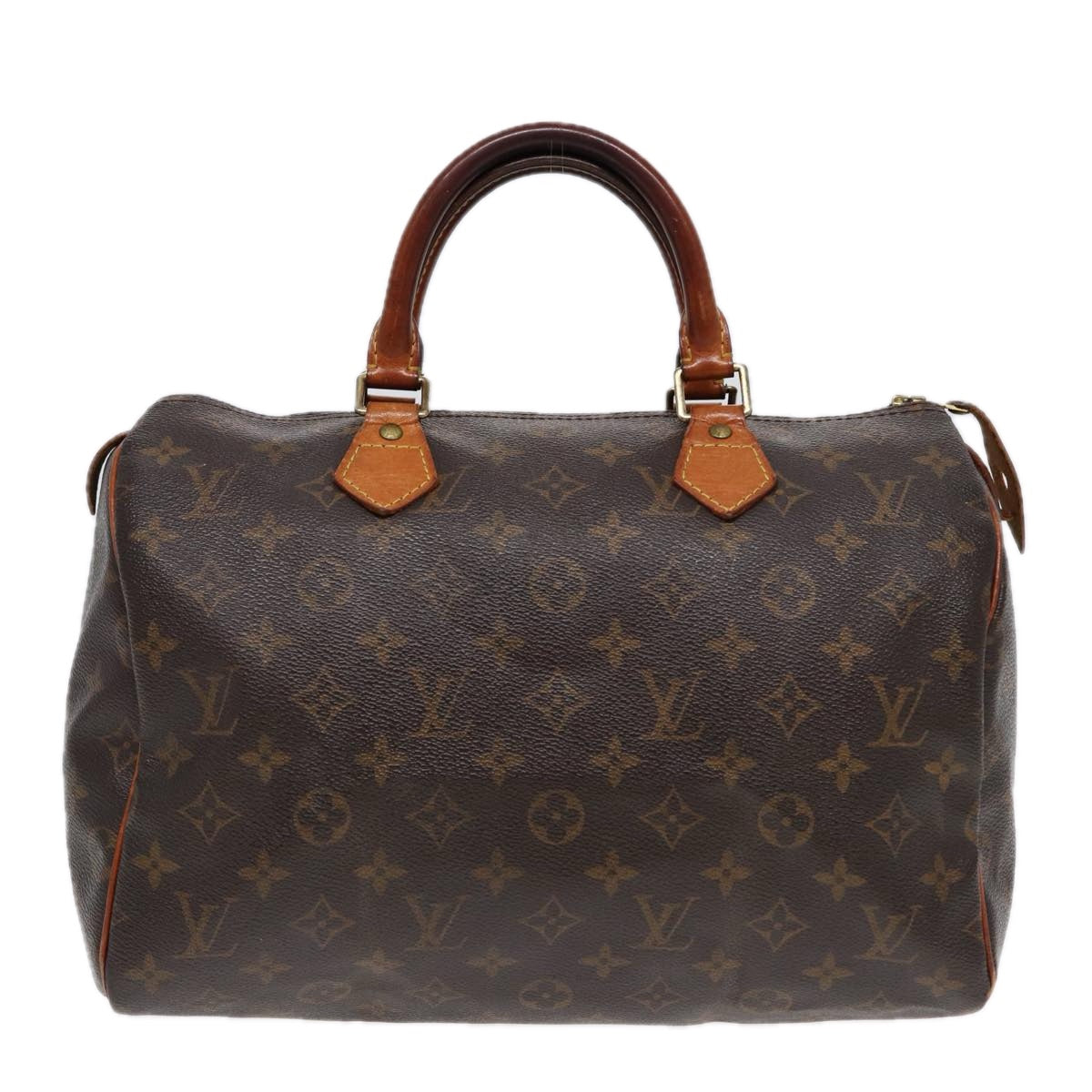 LOUIS VUITTON Monogram Speedy 30 Hand Bag M41526 LV Auth 86246