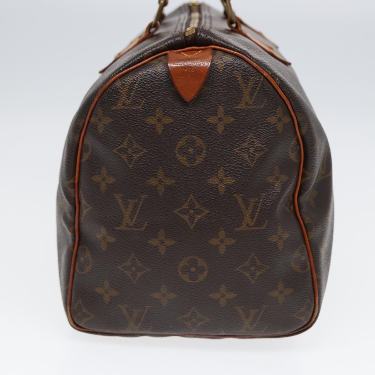 LOUIS VUITTON Monogram Speedy 30 Hand Bag M41526 LV Auth 86246