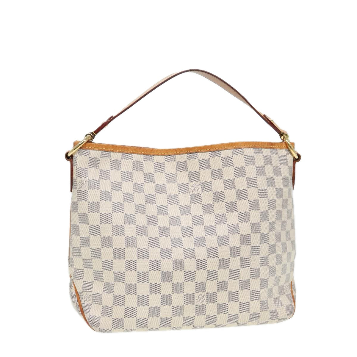 LOUIS VUITTON Damier Azur Delightful PM Shoulder Bag N41447 LV Auth 86267