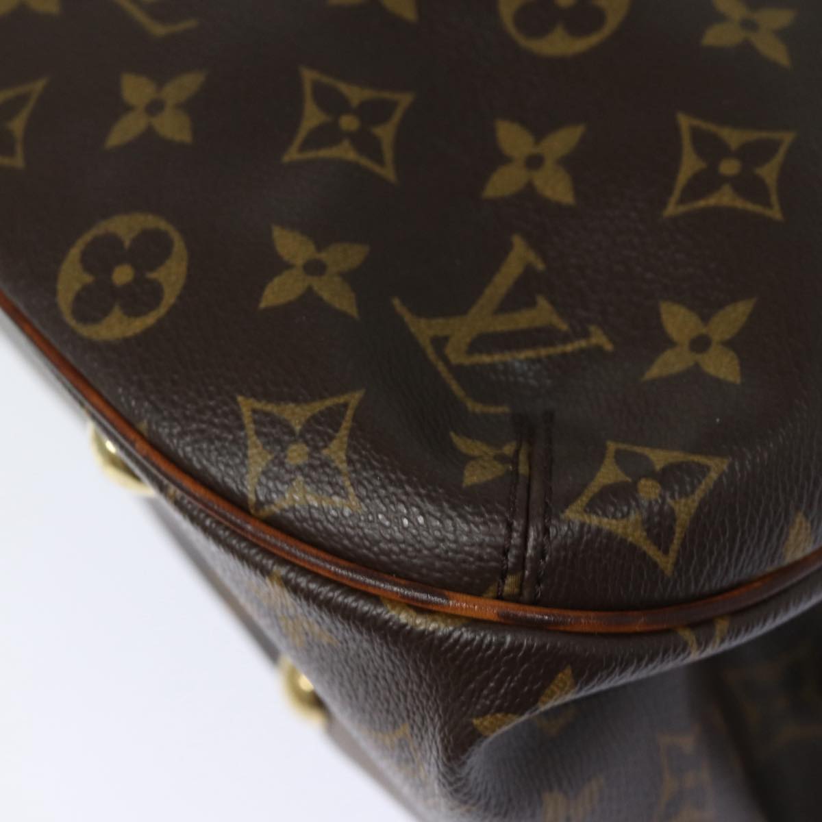 LOUIS VUITTON Monogram Greet Shoulder Bag M55210 LV Auth 86269