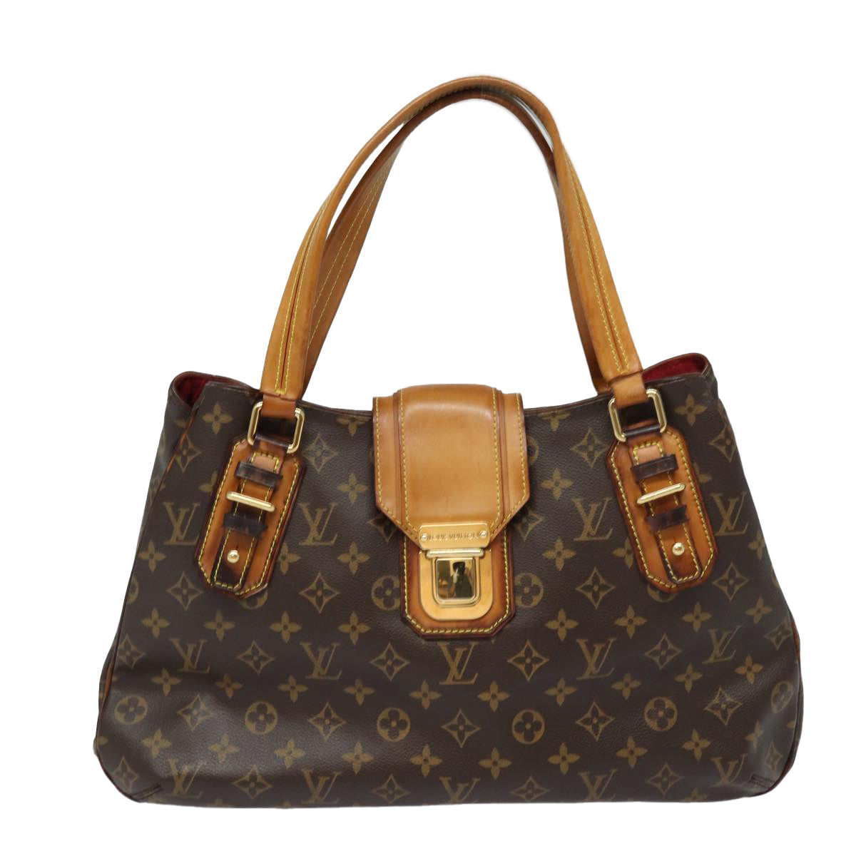 LOUIS VUITTON Monogram Greet Shoulder Bag M55210 LV Auth 86269