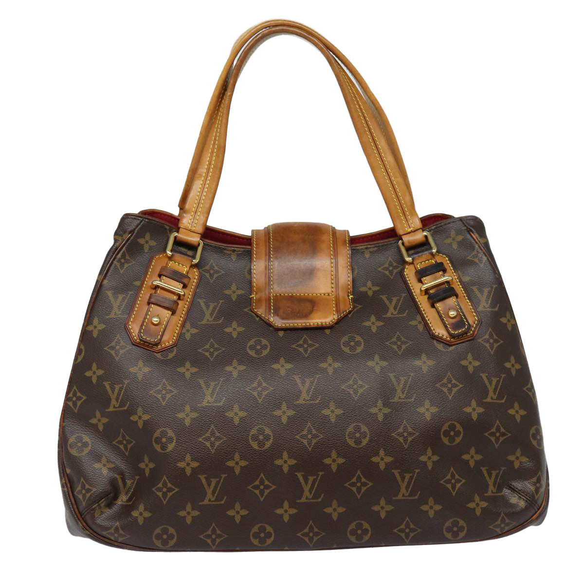 LOUIS VUITTON Monogram Greet Shoulder Bag M55210 LV Auth 86269