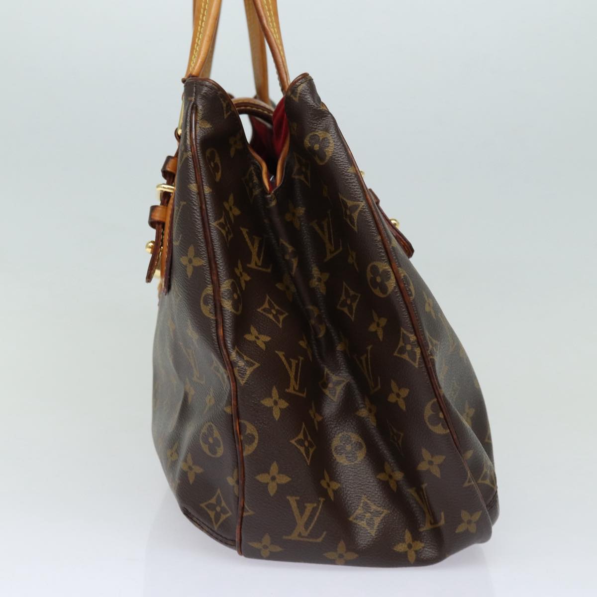 LOUIS VUITTON Monogram Greet Shoulder Bag M55210 LV Auth 86269