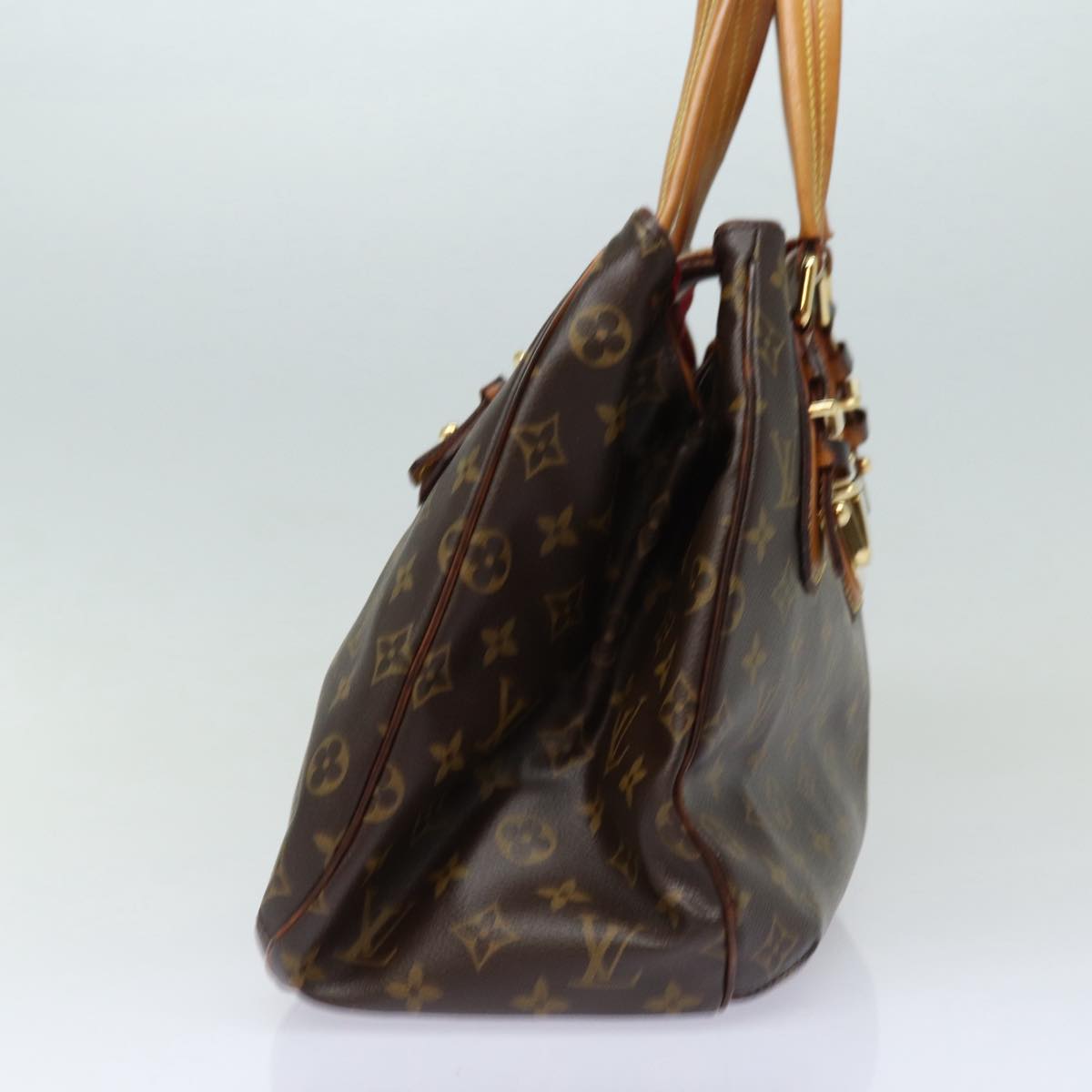 LOUIS VUITTON Monogram Greet Shoulder Bag M55210 LV Auth 86269