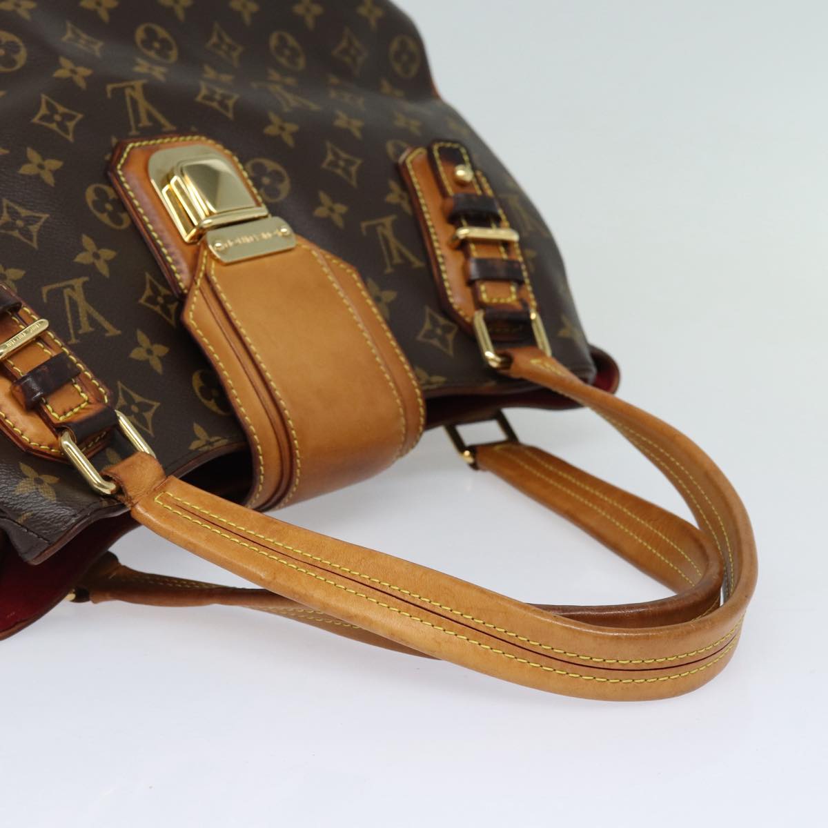 LOUIS VUITTON Monogram Greet Shoulder Bag M55210 LV Auth 86269