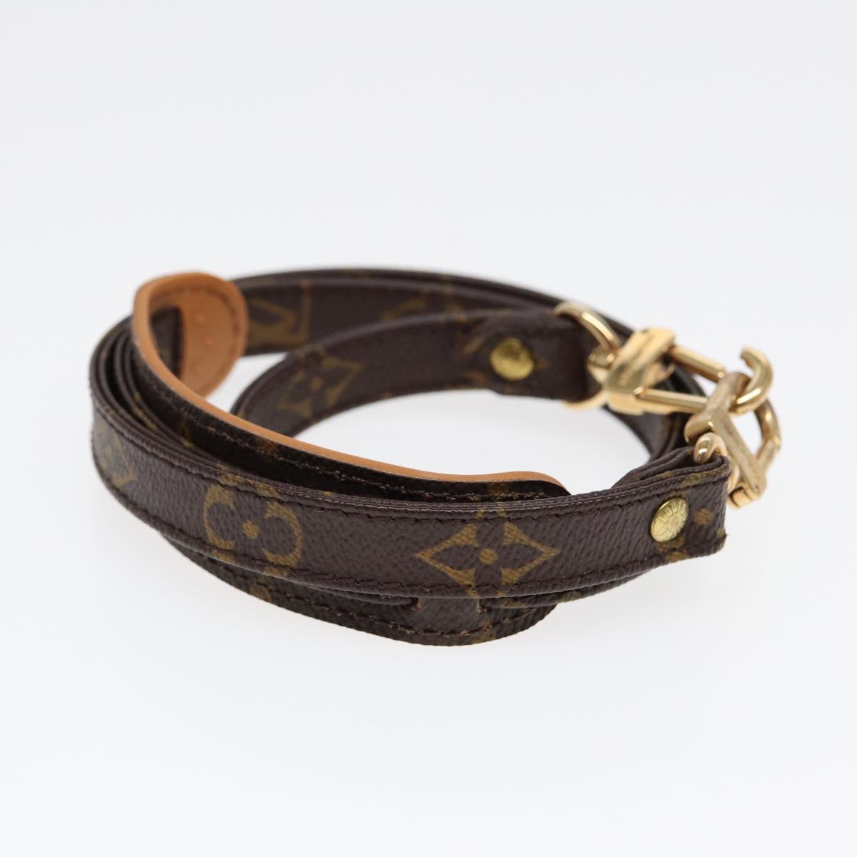 LOUIS VUITTON Monogram Shoulder Strap 35"" LV Auth 86277 - 0