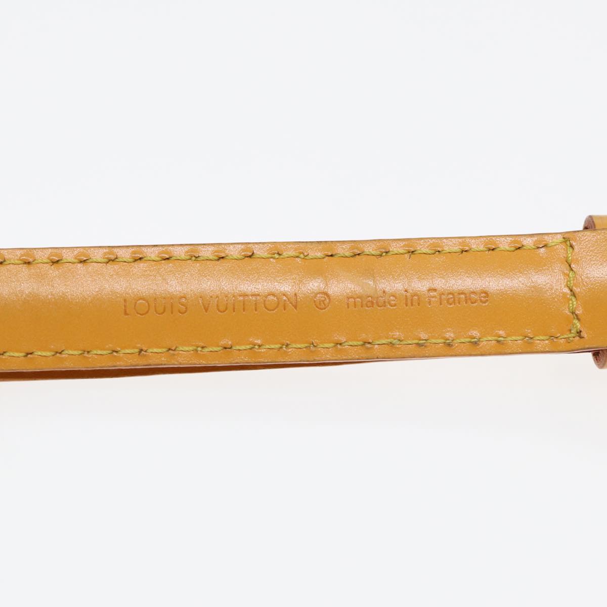 LOUIS VUITTON Epi Adjustable Shoulder Strap 37""-44.1"" Yellow LV Auth 86278