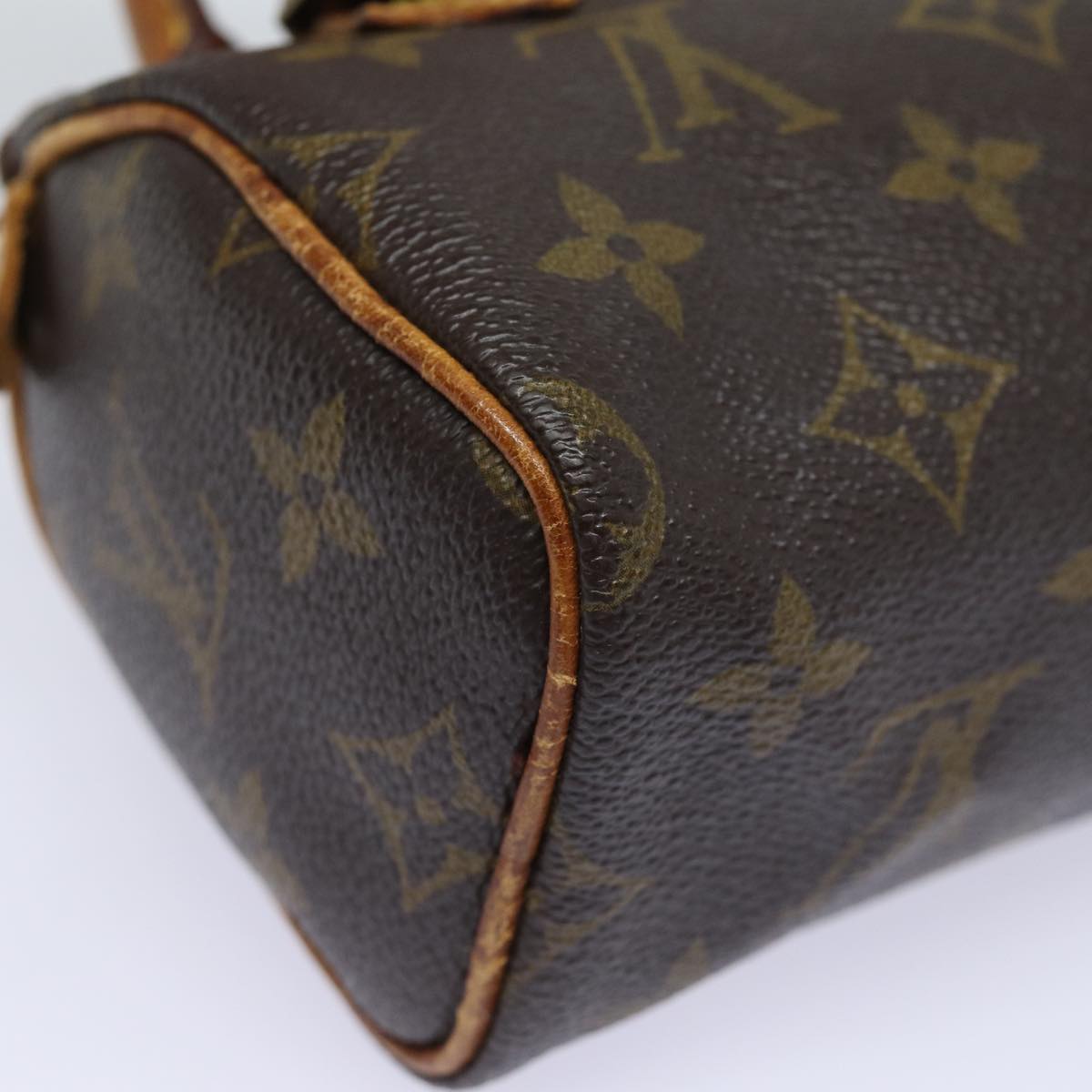 LOUIS VUITTON Monogram Mini Speedy Hand Bag M41534 LV Auth 86288