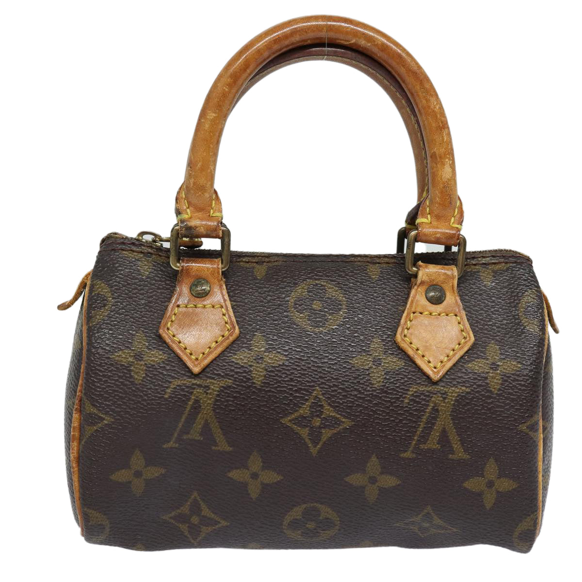 LOUIS VUITTON Monogram Mini Speedy Hand Bag M41534 LV Auth 86288 - 0