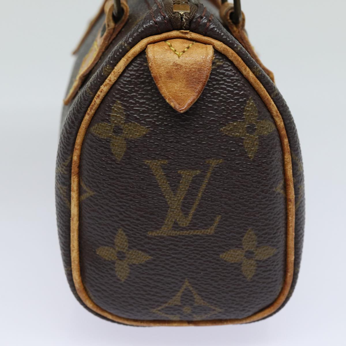 LOUIS VUITTON Monogram Mini Speedy Hand Bag M41534 LV Auth 86288