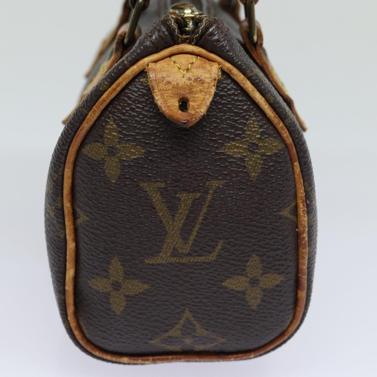 LOUIS VUITTON Monogram Mini Speedy Hand Bag M41534 LV Auth 86288