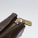 LOUIS VUITTON Monogram Poche Toilette 15 Pouch M47546 LV Auth 86290-10