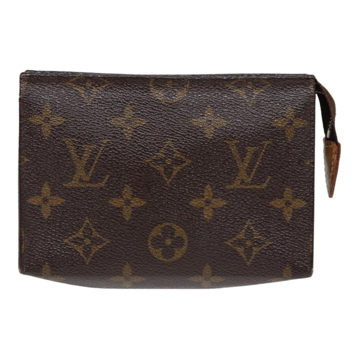 LOUIS VUITTON Monogram Poche Toilette 15 Pouch M47546 LV Auth 86290