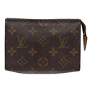 LOUIS VUITTON Monogram Poche Toilette 15 Pouch M47546 LV Auth 86290-13