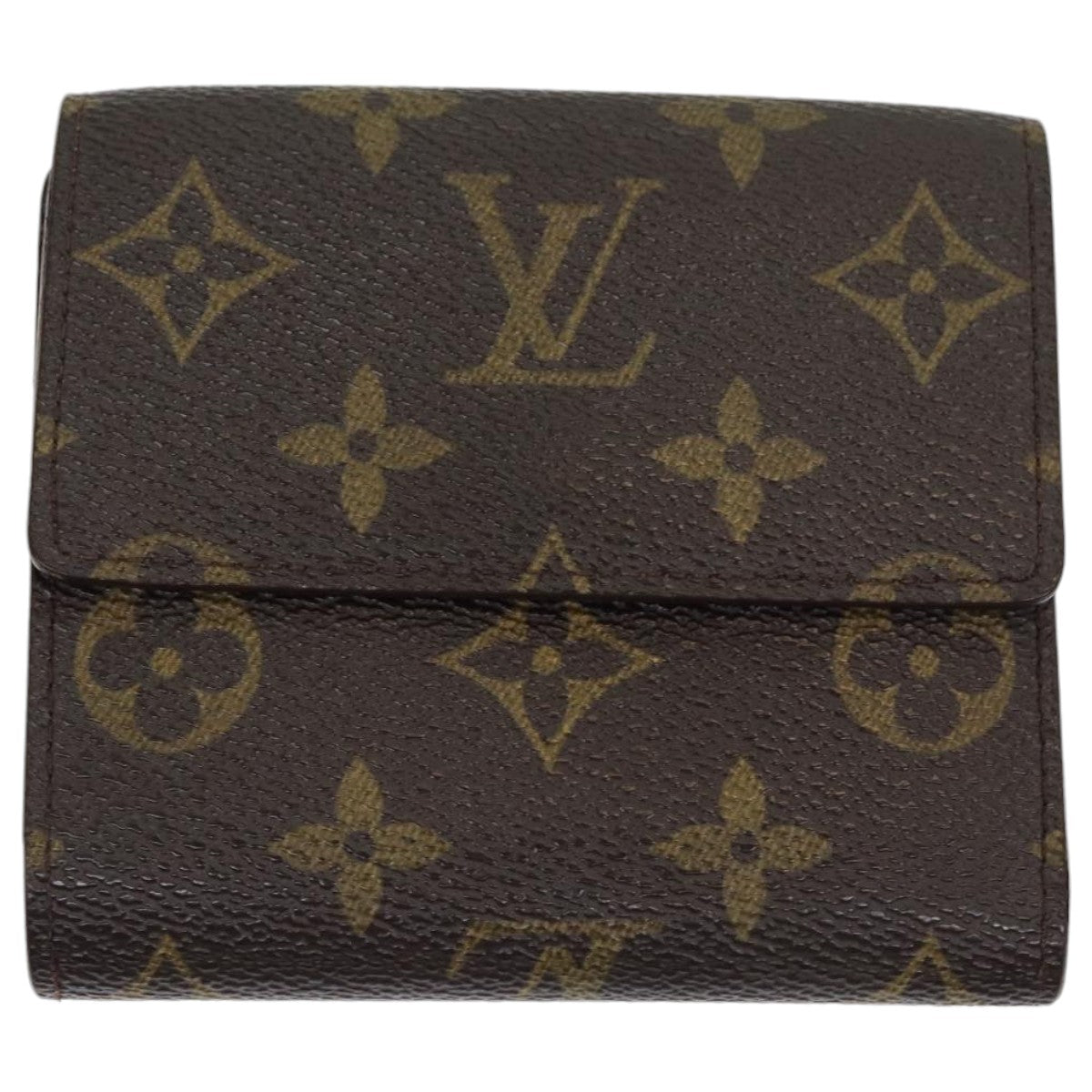 LOUIS VUITTON Monogram Portefeuille Elise Trifold Wallet M61654 LV Auth 86291 - 0