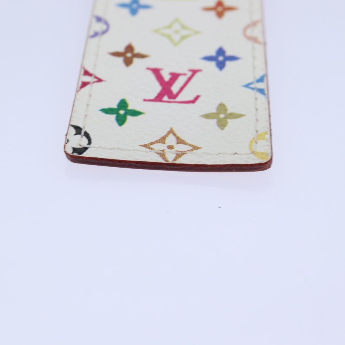 LOUIS VUITTON Monogram Multicolor Mark Page Kadu Bookmark M99196 LV Auth 86295