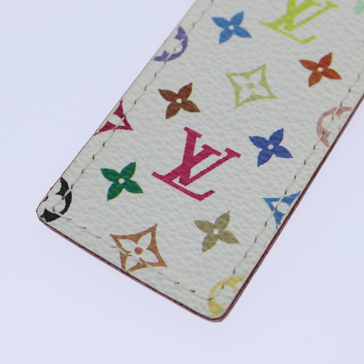 LOUIS VUITTON Monogram Multicolor Mark Page Kadu Bookmark M99196 LV Auth 86295 - 0