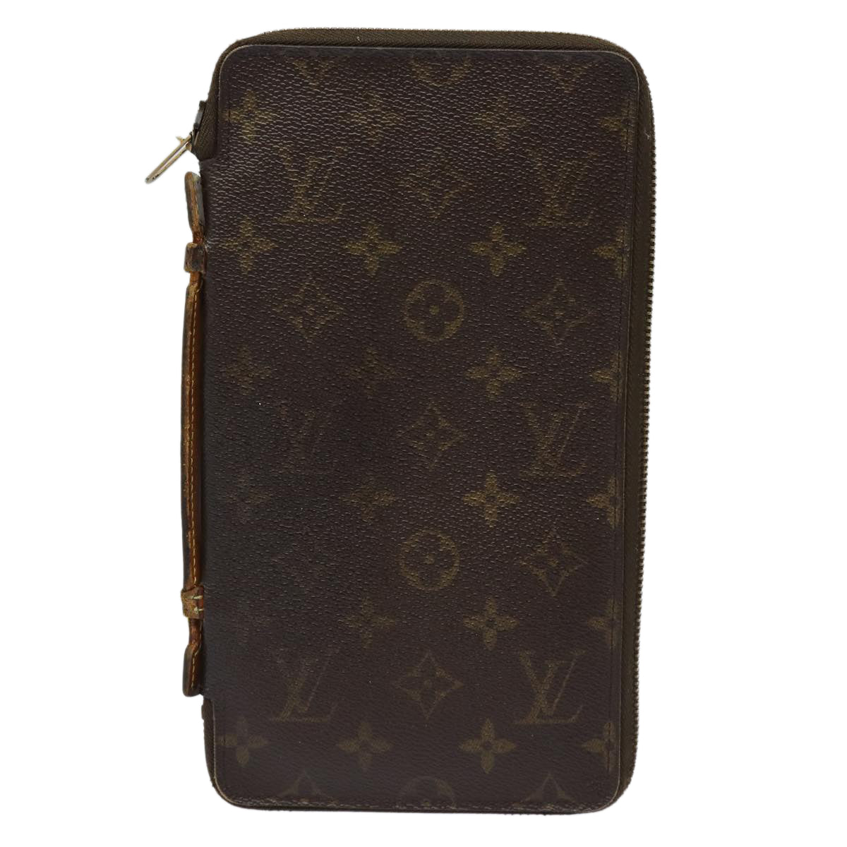 LOUIS VUITTON Monogram Organizer De Voyage Travel Case M60120 LV Auth 86310