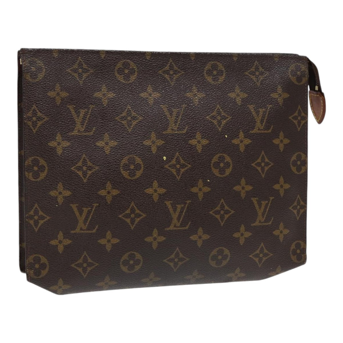 LOUIS VUITTON Monogram Poche Toilette 26 Pouch M47542 LV Auth 86313